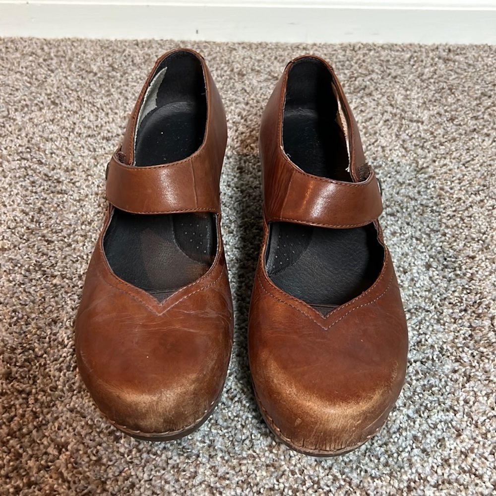 Dansko brown Mary janes - size 39